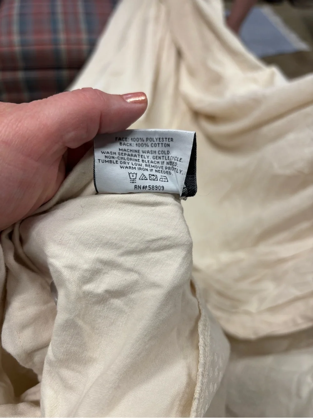 Neutral Textured Duvet Cover - Cream Made in India Luxury Hotel